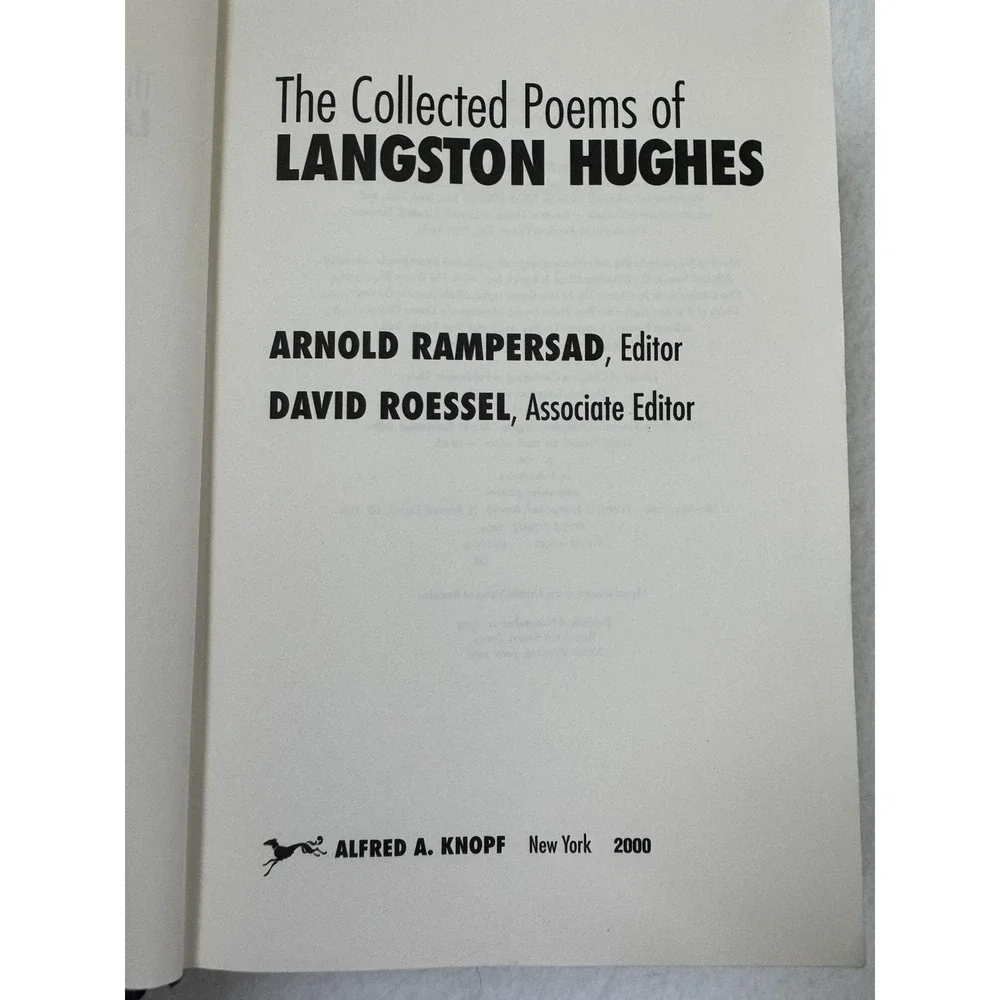 Collected Poems of Langston Hughes by Langston Hughes and Arnold Rampersad...